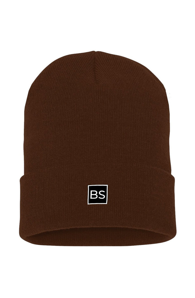 BS Cuffed Beanie - One Size - brown