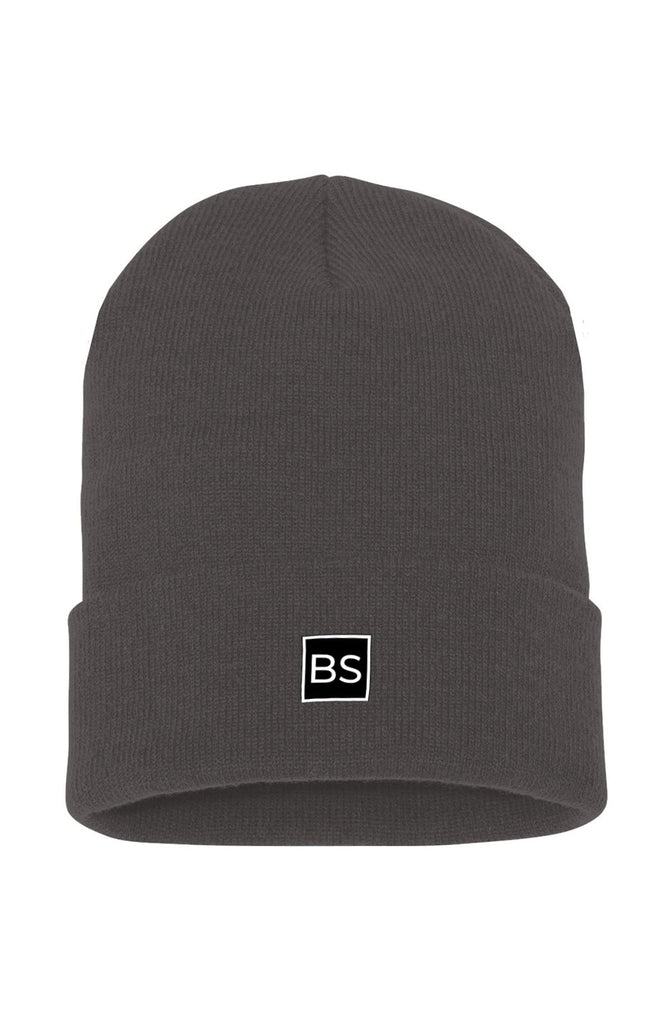 BS Cuffed Beanie - One Size - Dark Grey