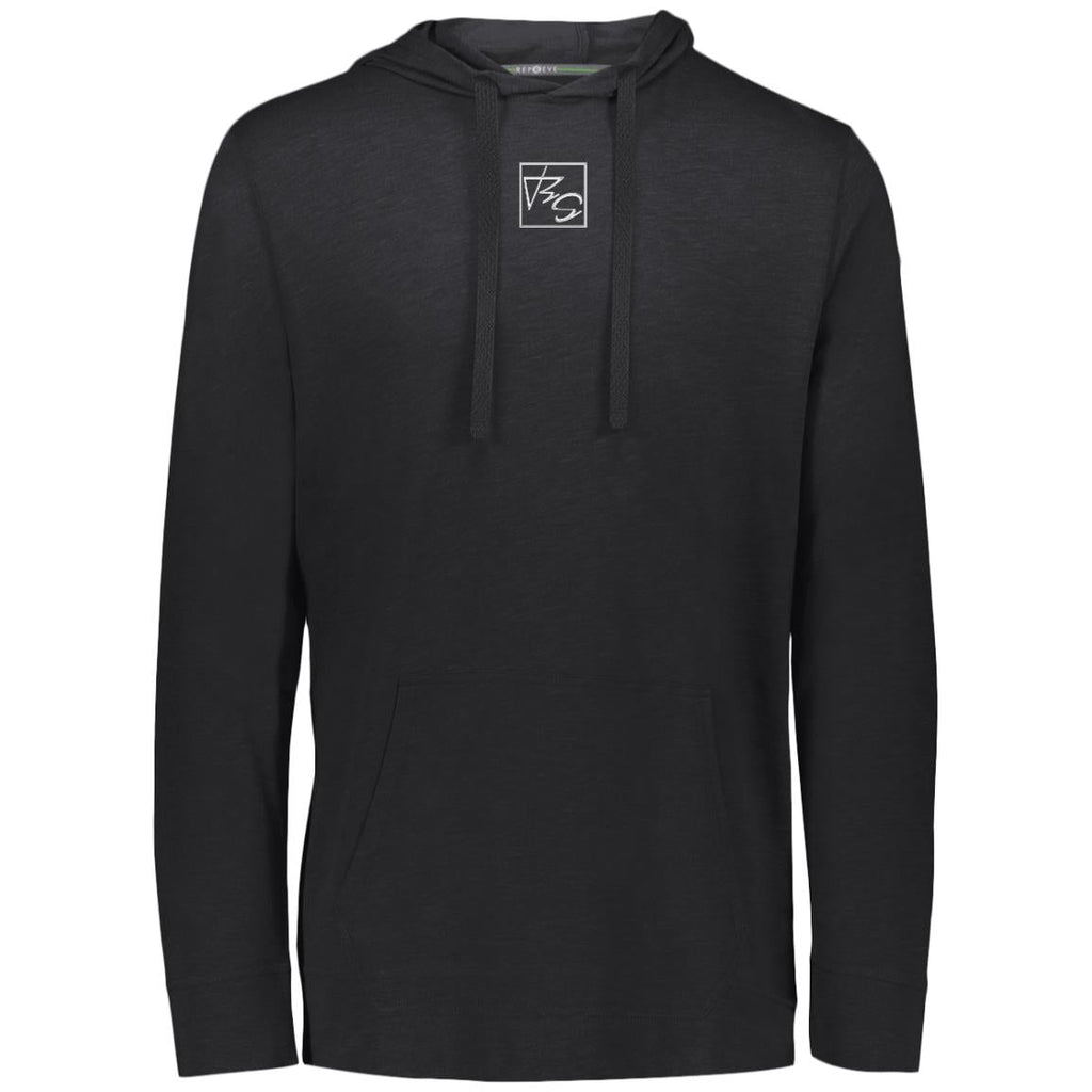 BS Eco Triblend T-Shirt Hoodie - Black - S