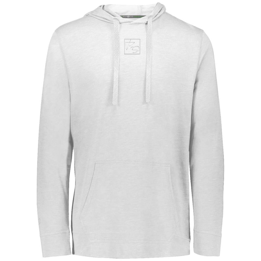 BS Eco Triblend T-Shirt Hoodie - White - S