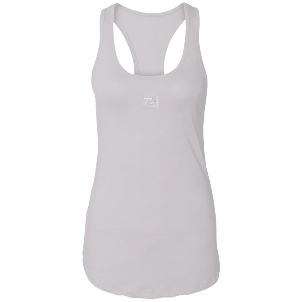BS Ladies Ideal Racerback Tank - White - X-Small