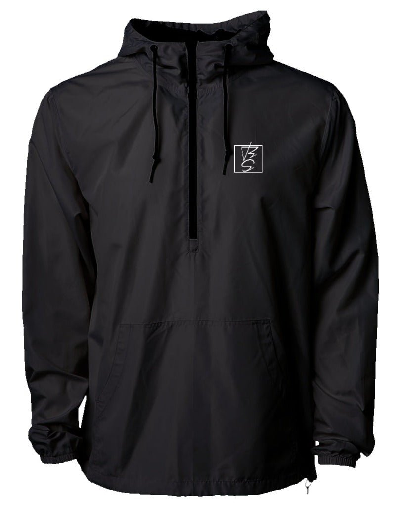 BS Lightweight Pullover Windbreaker - xs - Black
