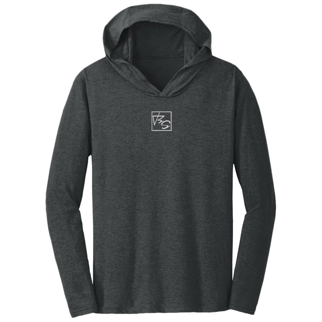 BS Triblend T-Shirt Hoodie - Black Frost - S