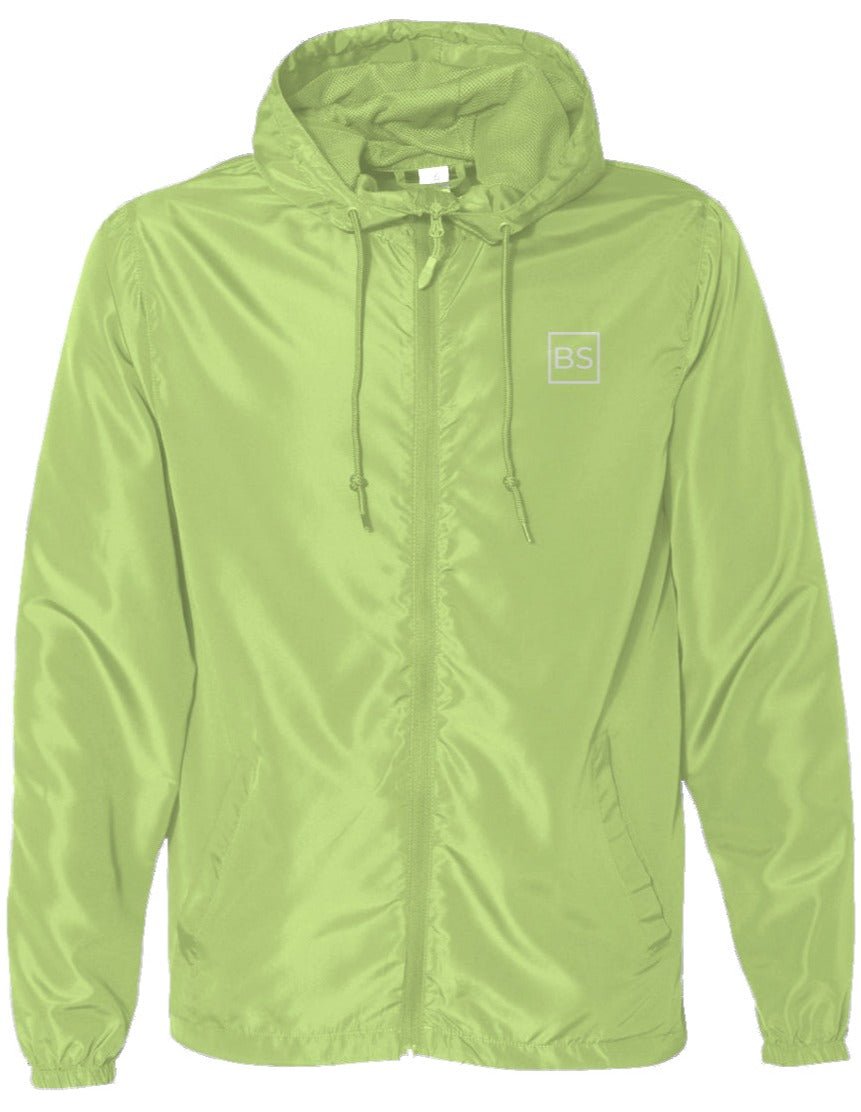 BS Water Resistant Lightweight Windbreaker - s - Safety Yellow
