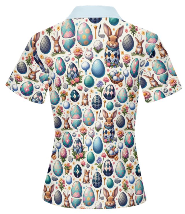 Golf Bunny Women’s Classic Fit Short-Sleeve Polo Shirt - S - Slim