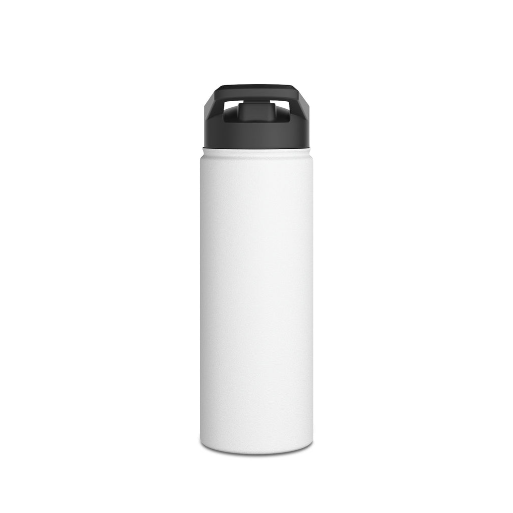 Stainless Steel Water Bottle, Standard Lid - 18oz - White