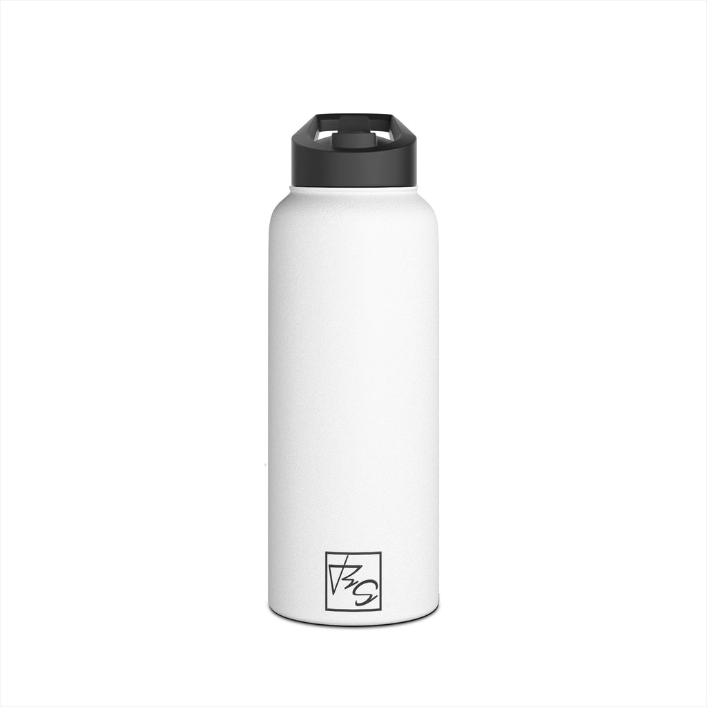 Stainless Steel Water Bottle, Standard Lid - 32oz - White